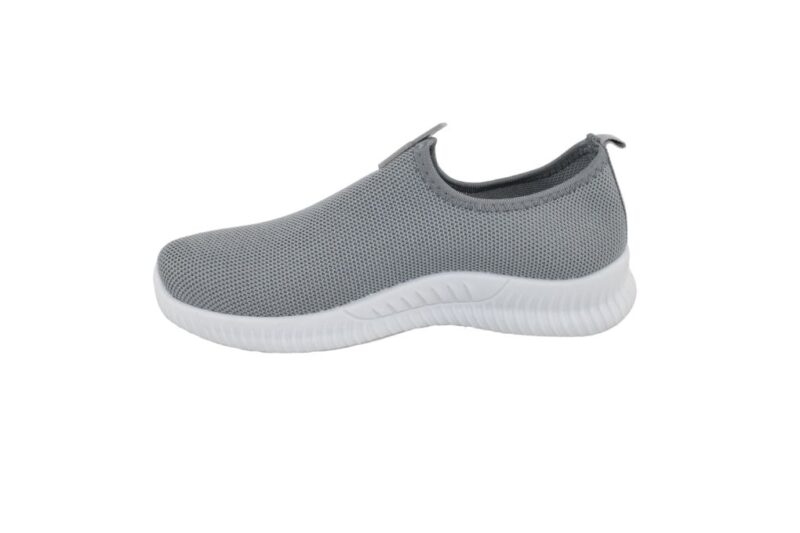 Famous Shoes Γυναικεία Slip-On σε Γκρι Χρώμα W22008-4-GREY