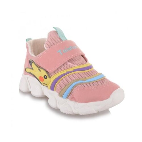 Famous Shoes Παιδικό Sneaker με Σκρατς για Κορίτσι Ροζ KIDS-001-PINK