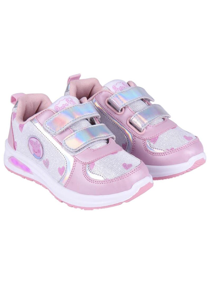 Sneakers Peppa παιδικά Αντιολισθητικά με Φωτάκια 2300004046