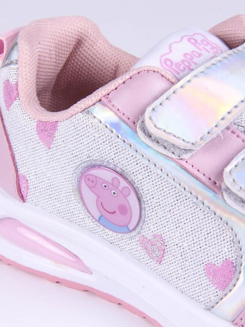 Sneakers Peppa παιδικά Αντιολισθητικά με Φωτάκια 2300004046